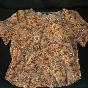 “Don’t Flower 🌺 Yourself” Floral Printed Shirt